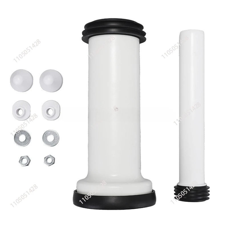 Toilet tank sewage pipe hidden concealed water tank initialized straight pipe bathroom accessories