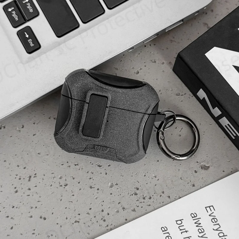 for AirPod 5 Case Wireless Charging Earphone Case for AirPods Pro 3  Magsafe TPU+PC Case With Phone Stand for AirPods 4/5 Cases