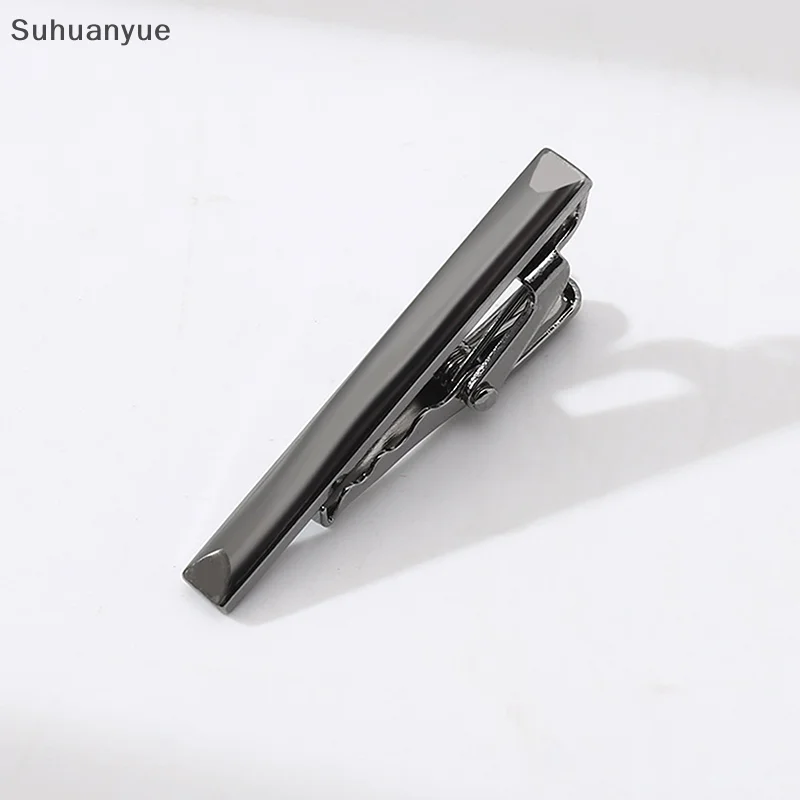 Men's Elegant Metal Tie Clasp, Perfect for Weddings and Formal Shirts