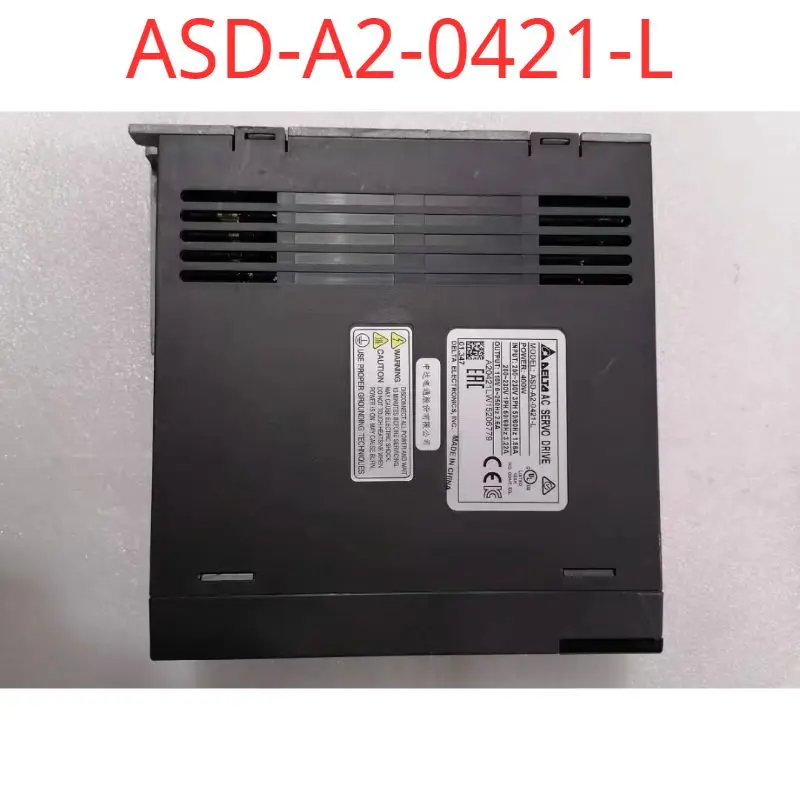 Second-hand test OK Servo drive ASD-A2-0421-L. 400W