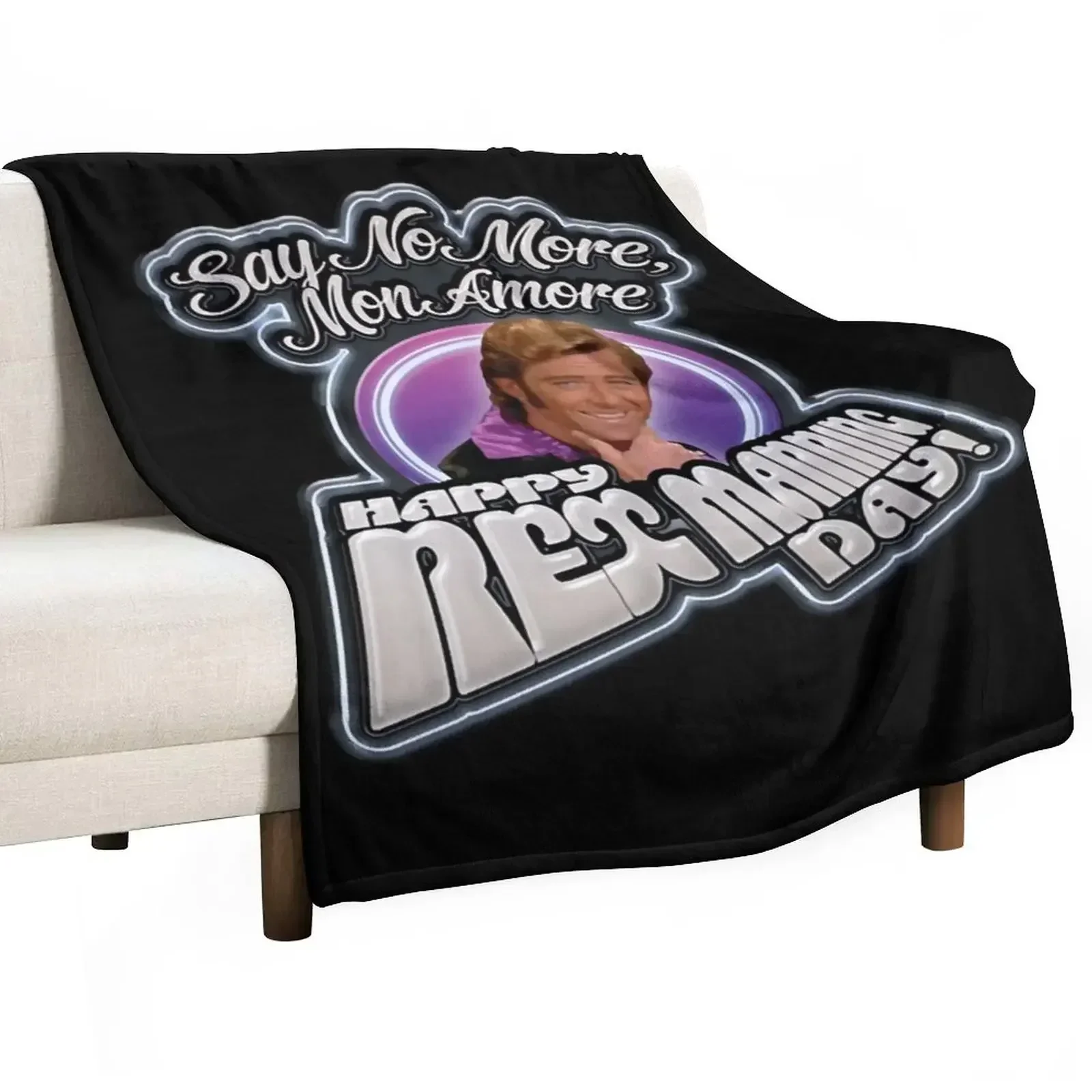 Happy Rex Manning Day T-Shirt Throw Blanket For Sofa Thin Warm Winter beds Blankets