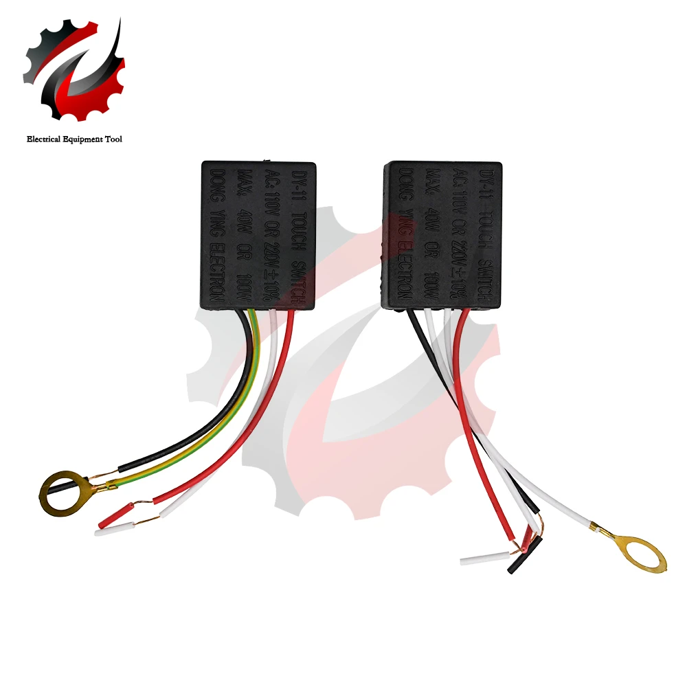 AC 220V 1A Electrical Equipment Table Light Parts On/Off 1 Way Touch Control Sensor Desk Light Parts Touch for Bulb Lamp Switch