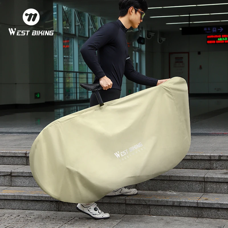 

WEST BIKING Portable MTB Road Bike Carry Bag for 27.5 Inch 700C Travel Bike Storage Bag Bike Outdoor Cycling Bicycle Accessory