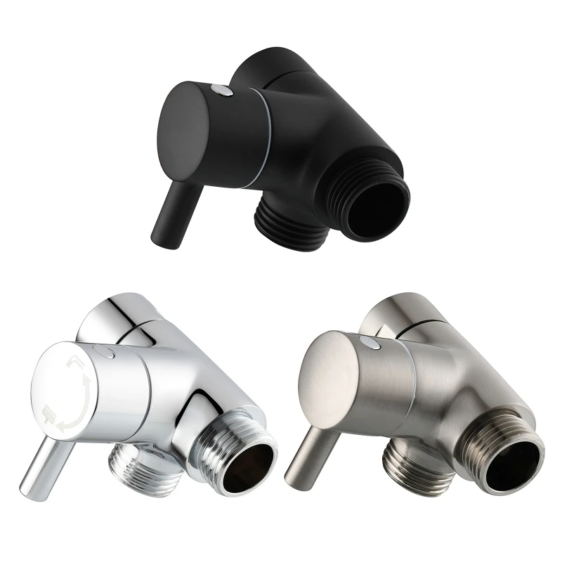 Useful 3 Way Shower Arm Diverter for Valve Durable Metal for T Shaped Adapter Co dropshipping