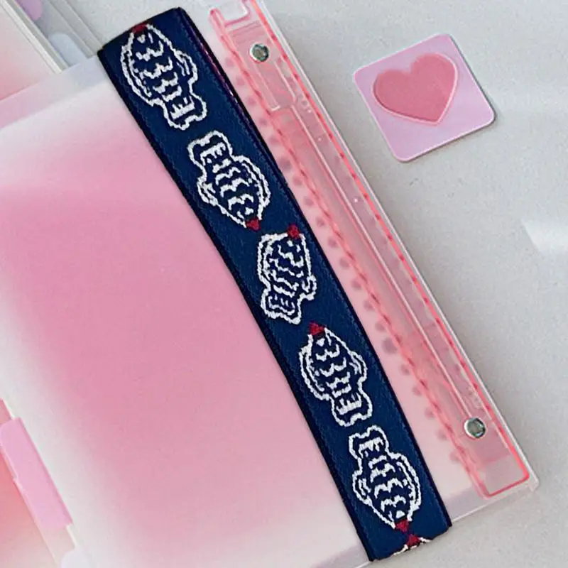 Elastic Notebook Closure Cartoon Stretchy Journal Bands Planner Packing Tool Wrapping Accessories For Collection Book
