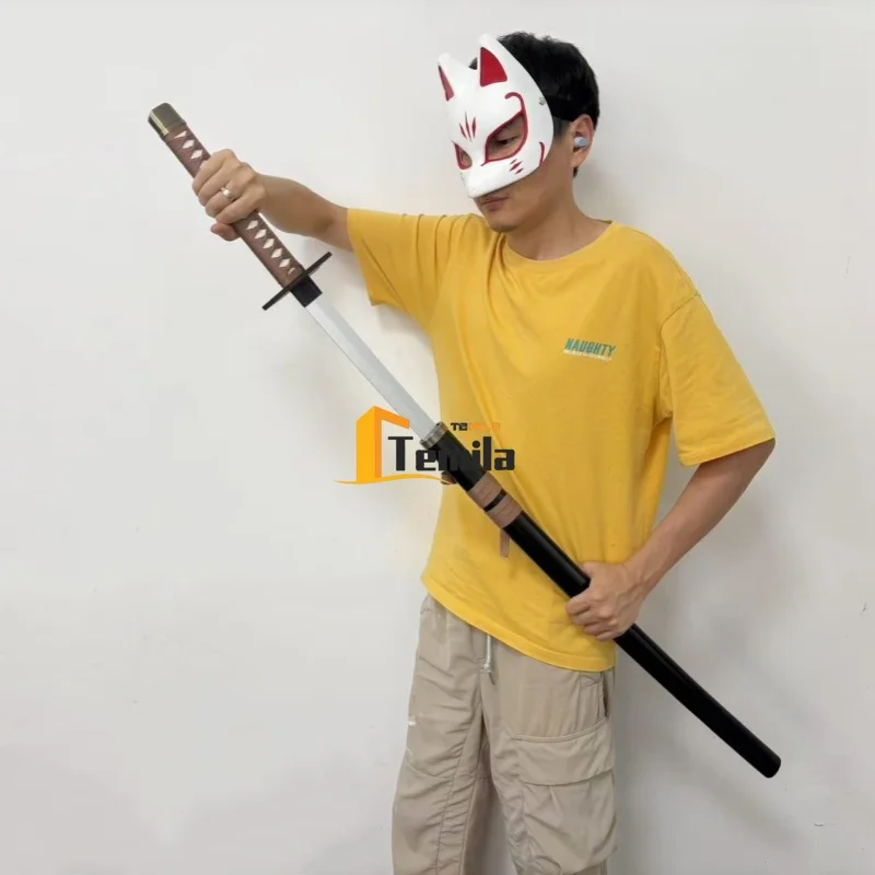 

100cm Cos Bleach weapon Matsumoto Rangiku Katana wooden wood Japan samurai sword Cosplay party Costume props Comic-con shows