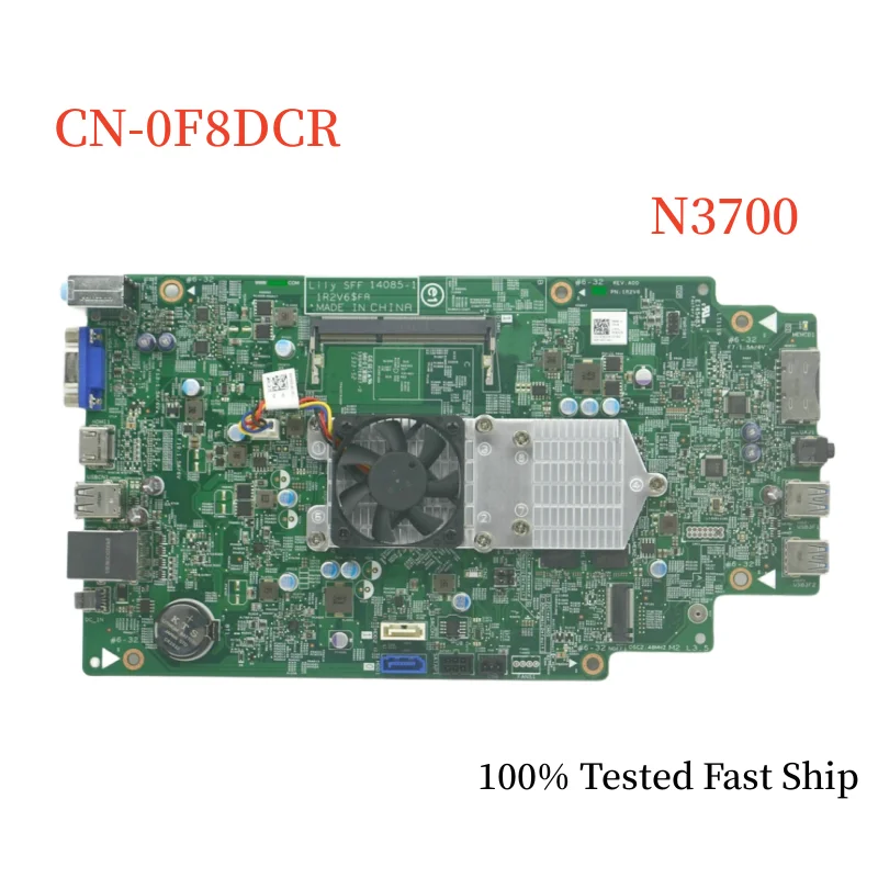 

CN-0F8DCR For Dell Inspiron 3252 Motherboard 14085-1 0F8DCR F8DCR With N3700 CPU Mainboard 100% Tested Fast Ship