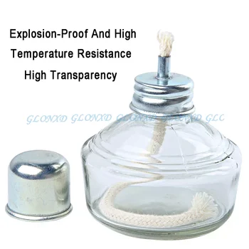 Materiały do laboratorium dentystyczne pogrubienie szklany palnik na alkohol szklana lampa palnik na alkohol lampa laboratoryjna ogrzewanie szklane