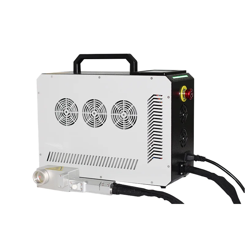 

Handheld 200W Pulse Fiber Laser Cleaning Machine for Wood Metal Rust Welding Coating Graffiti Removal for Stone Aluminum