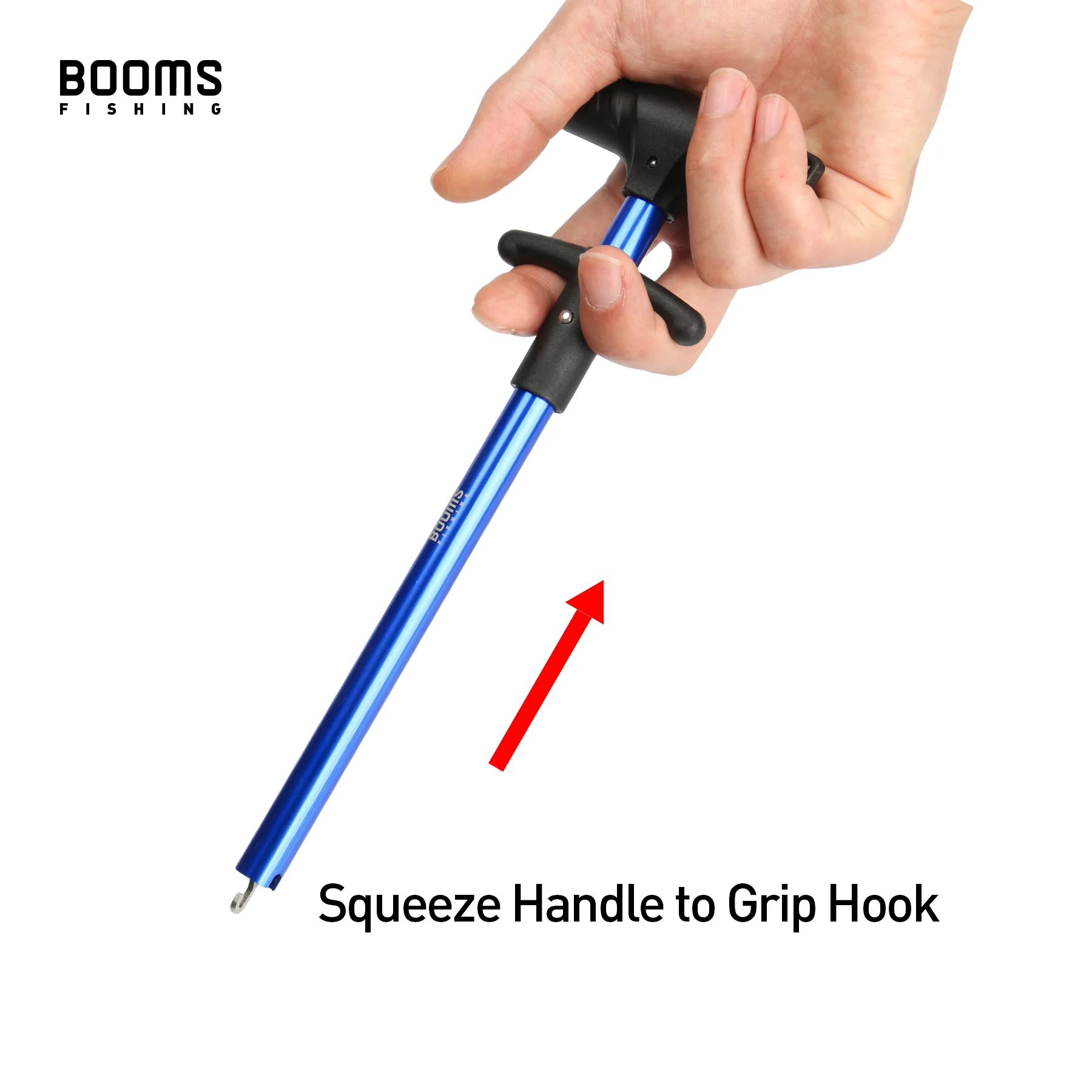 Booms Fishing R02 Fish Hook Remover Easy and Safe Long Reach Dehooker Fishing Tools Portable Fishing Tackle Accessories