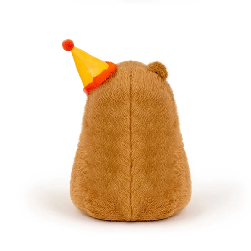 Capybara Plush Doll Cuteanime Fluffty Toy Kawaii Plushie Happy Birthday Doll Gift For Girl Friend Soft Stuffed Animals