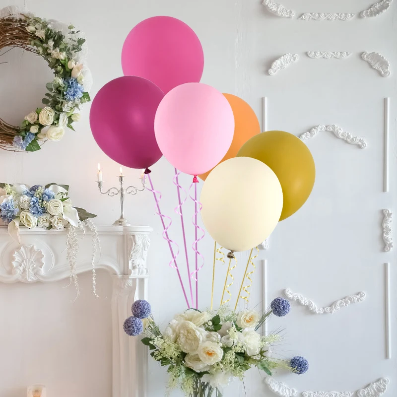 

12inch Vintage Pink Beige Series Balloons Wedding Baby Shower Party DIY Decor Bridal Shower Birthday Backdrop Decorations Supply