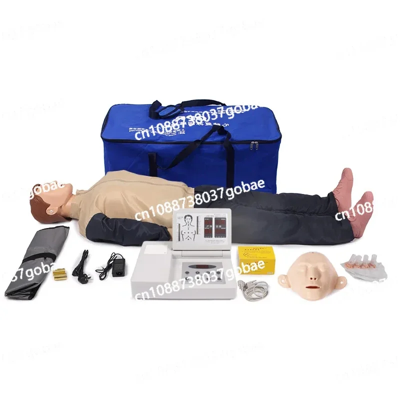 Full Body Adult CPR Training Manikin Professional Nursing Training Mannequin Teaching Model First Aid Training Dummy