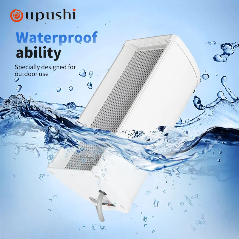 Oupushi speaker professional linear columns high-strength and fatigue-resistant aluminum alloy cabinets electronic speakers