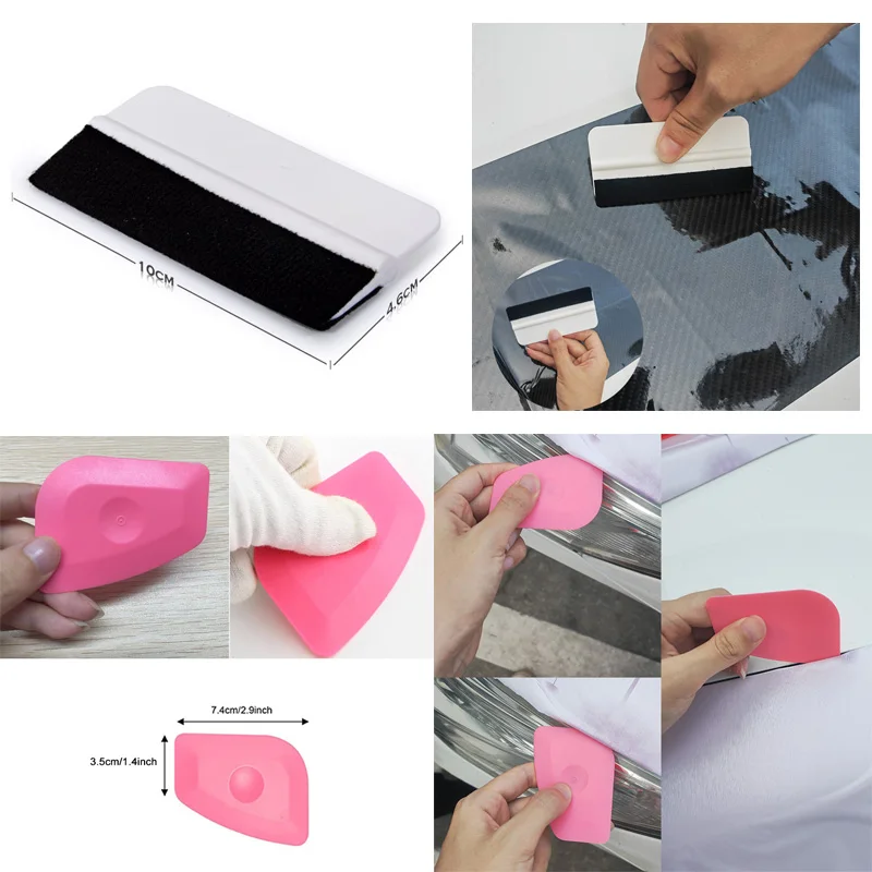 Car Vinyl Wrap Tools Window Film Tint Application Kit with Vinyl Squeegee for Film Vinyl Wrapping Wallpaper Craft Works Car Tint view 3