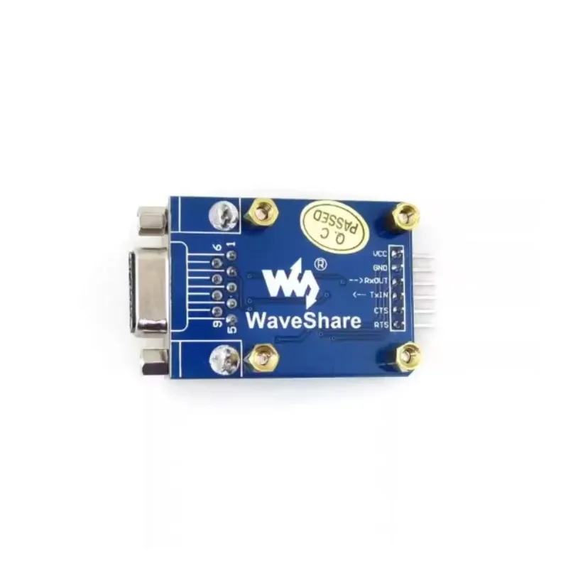 Waveshare RS232 SP3232 Serial to TTL Converter, RS232 to TTL Programming Cable, 3V–5.5V Serial Module