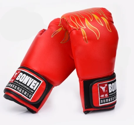  Arcade Boxing Gloves Championship Power Test Arcade Game Machine Thick Sponge Red Gloves Bring Spring Rope