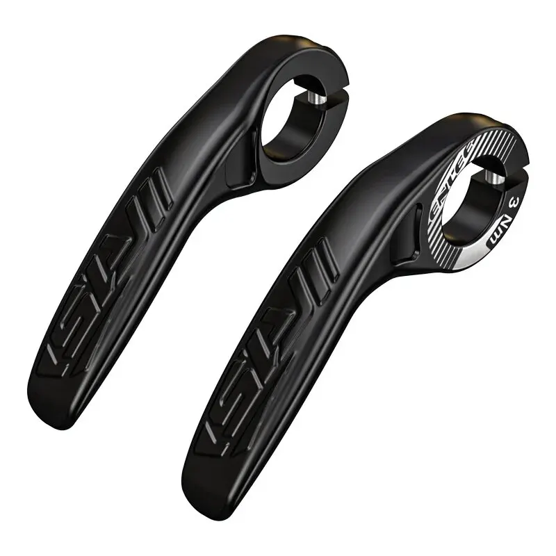 ENLEE 1 Pair Adjustable Small Auxiliary Bicycle Handlebar Vice Handle Rest Cow Horn MTB Cycling Fatigue Relie Accessories