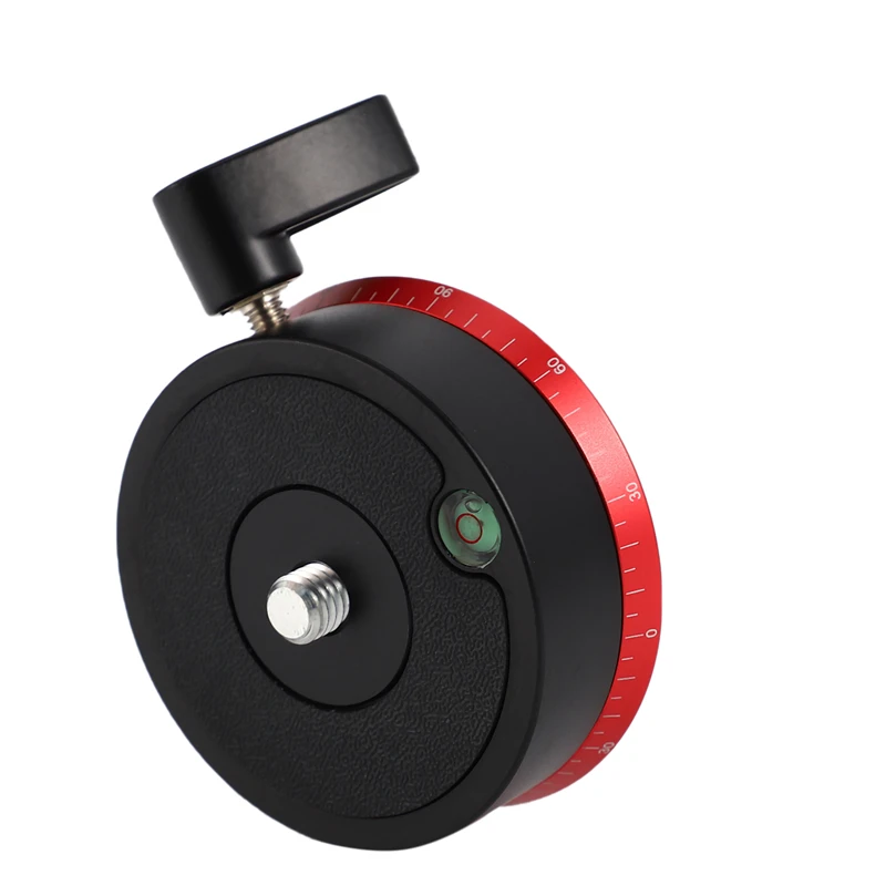 Alloy Panoramic Tripé cabeça com bolha nível para câmera SLR, Fotografia Acessórios, Pb-75