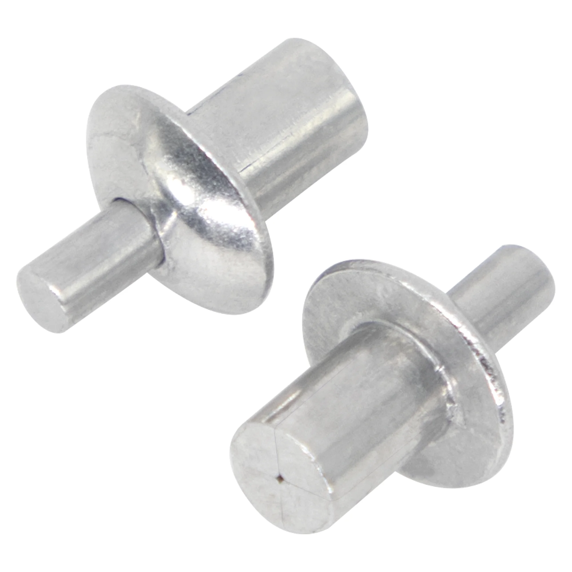 AIMUNOK 120 remaches de aleación de aluminio - Resistentes a la corrosión, sin rebabas - Fácil instalación para bricolaje, electrónica y industrial