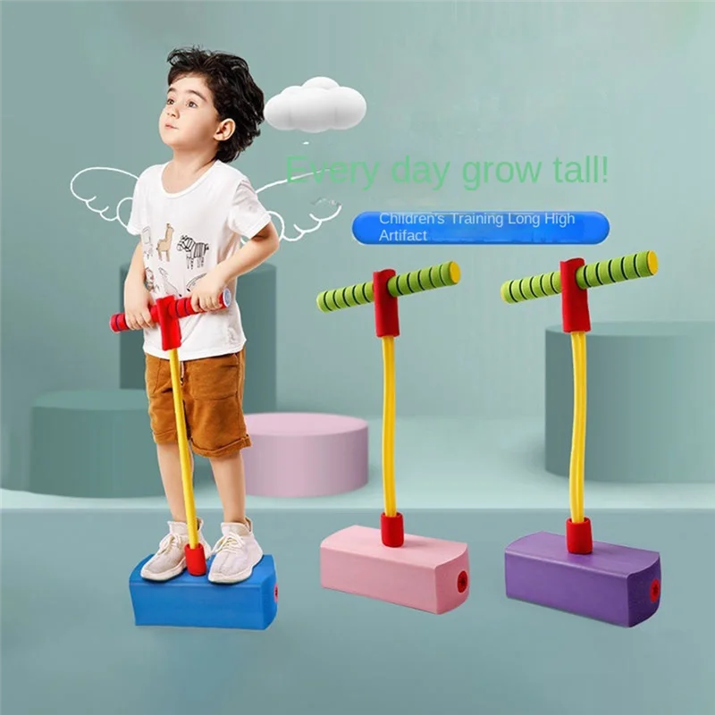 AS96-Palo saltando para bebês com exercício de salto de sapo infantil (com som)