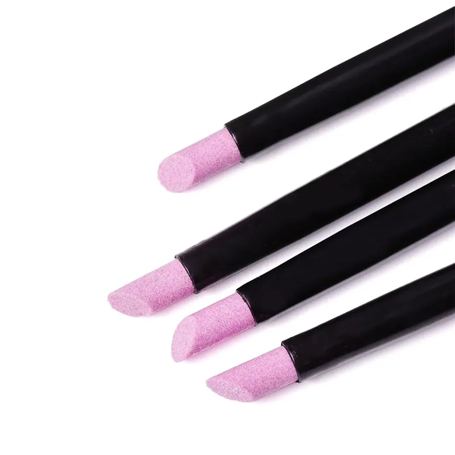 5 Stück Quarz-Stift Nagel haut entferner Pusher profession elle Pflege Nagellack Maniküre Stick Nagel feilen Zubehör Werkzeug