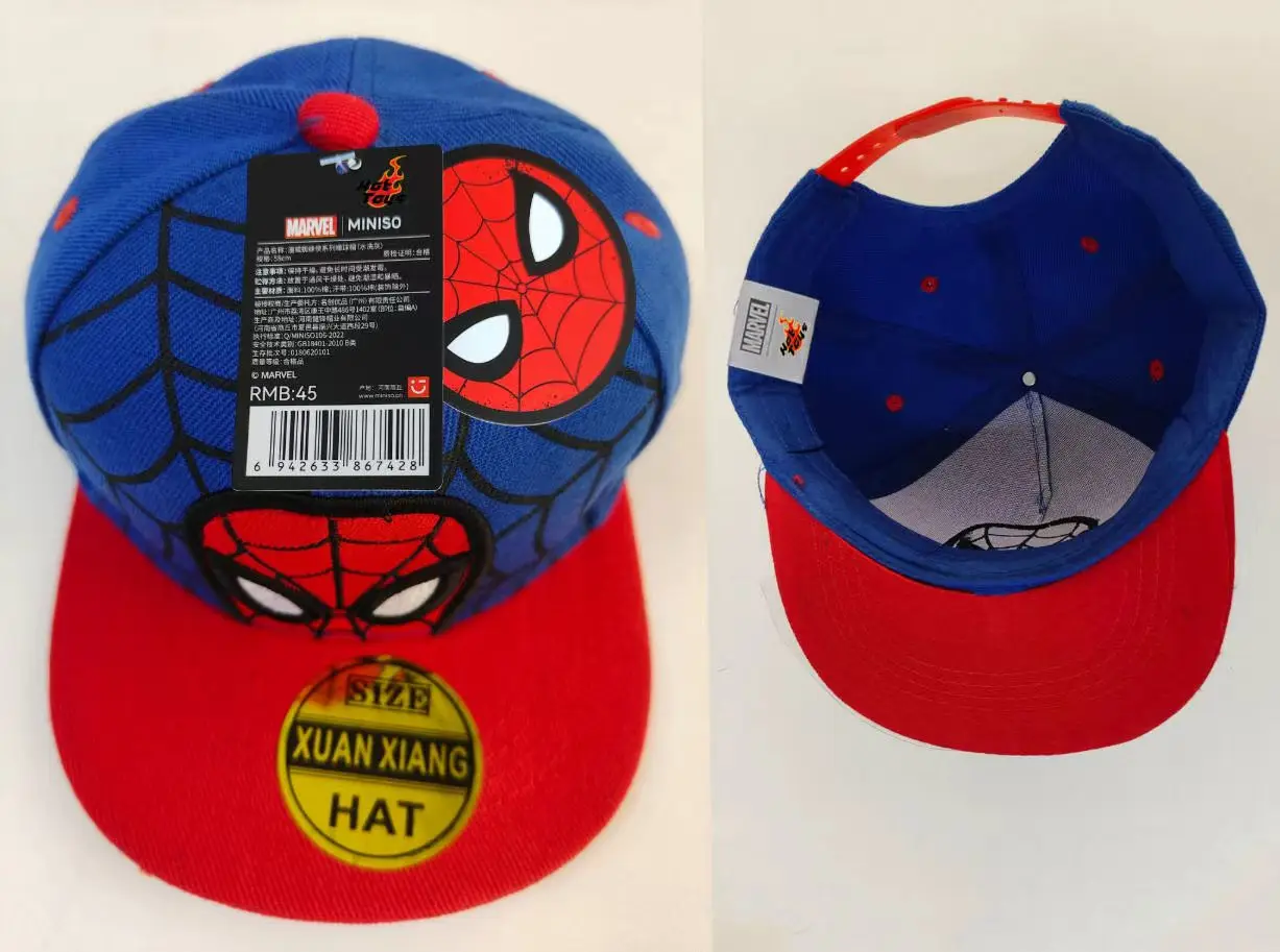 Anime Anime Cartoon Spiderman Hats for Kids Toddler Baby Baseball Cap Spring Summer Children's Snapback Hip Hop Adjustable Caps - Aliexpress Deal
