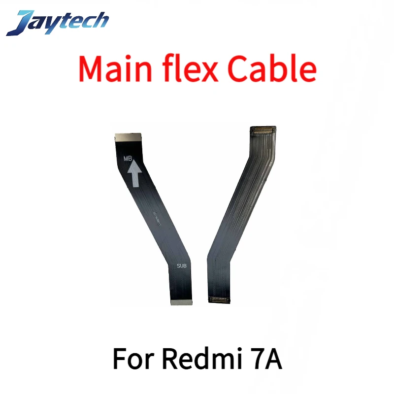 10 Buah Kabel Fleksibel Utama Mainboard untuk Redmi 5/5A 6/7/7A 9T/10/15C Pro Kabel Fleksibel Motherboard Papan Konektor Ribbon Suku Cadang