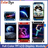TFT Display 0.96/1.3/1.44/1.77/1.8/2.0 inch IPS 7P SPI HD 65K TFT Full Color LCD Module ST7735 Drive  For Arduino