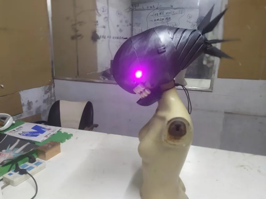 Máscara de demonio Reze, accesorios de Cosplay, máscara negra de Anime para mujer, dispositivo para la cabeza, accesorios para el diablo, accesorios de Cosplay Reze para Halloween