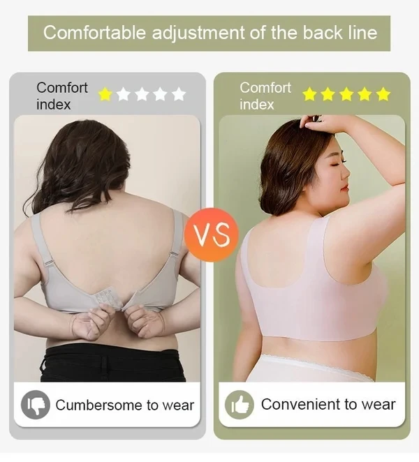 ฤดูร้อนเซ็กซี่ Push-Up ไร้สาย Bras ถ้วยลึก Bra ฤดูร้อนเซ็กซี่ Push Up ไร้สาย Bras L-6XL ฟรี Brassiere ฤดูร้อนไร้สาย Brale