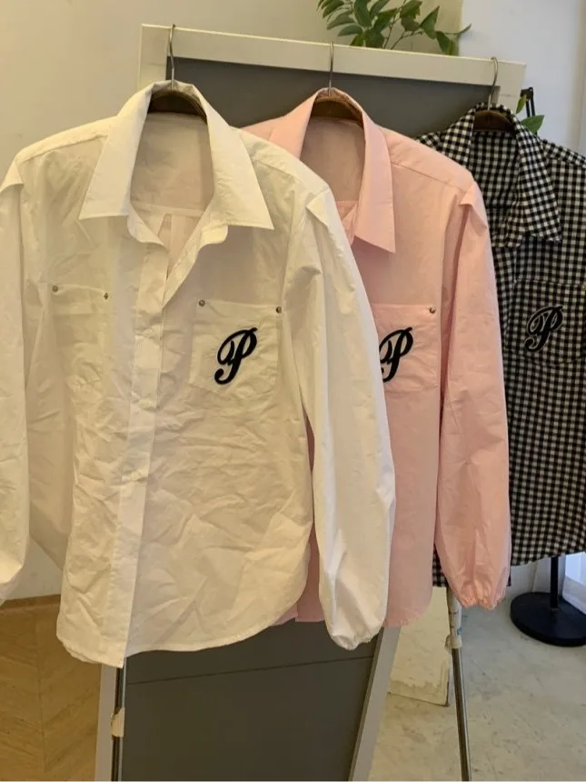 Csa Hoada de Manga Larga para Mujer, Primavera Verano, con Bolsillo, Cuello Csero, Versátil, Informal, con Abertura L...