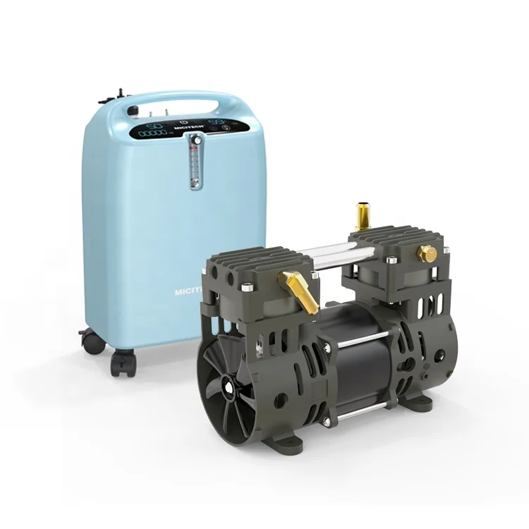 MICiTECH 10 liter compressor for oxygen machine 10l 10lpm oil free air compressor for oxygen concentrator