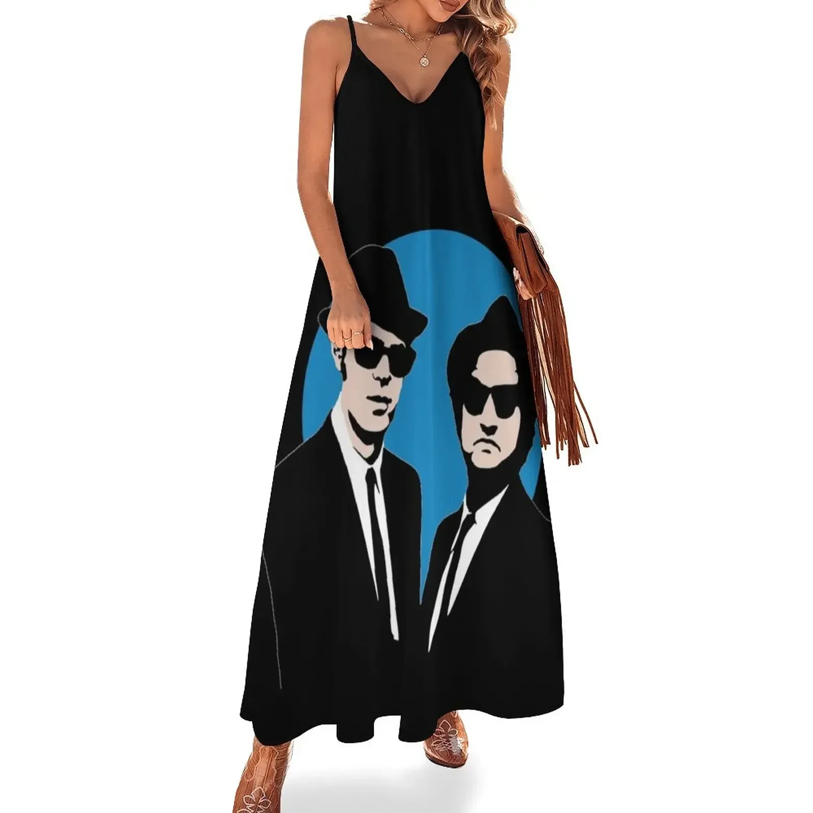 

Blues Brothers Sleeveless Dress wedding dresses for woman Dress for girls bandage dress