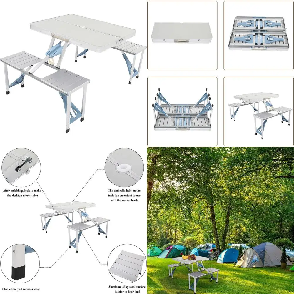 

Portable Outdoor Picnic Table Set