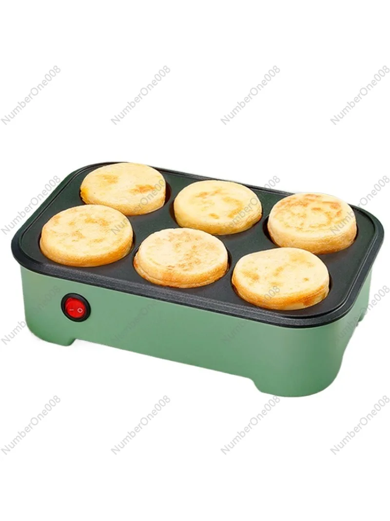 Fried Egg Hamburger Maker Non-Stick Frying Pan Plug-in Home Breakfast Pancake Griddle Mold Convenient Omelet Tool