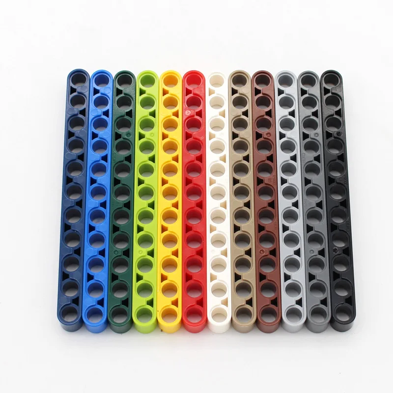 30pcs MOC Technology 32525 Liftarm Thick 1x11 Bricks Model Building Blocks Creative Parts Accessories Combination Mechanical