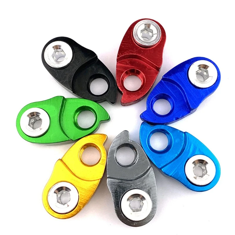 Universal Aluminum Alloy Mountain Bike Rear Derailleur Hanger Extender Compatible With Most Mountain Bikes Derailleur Extension
