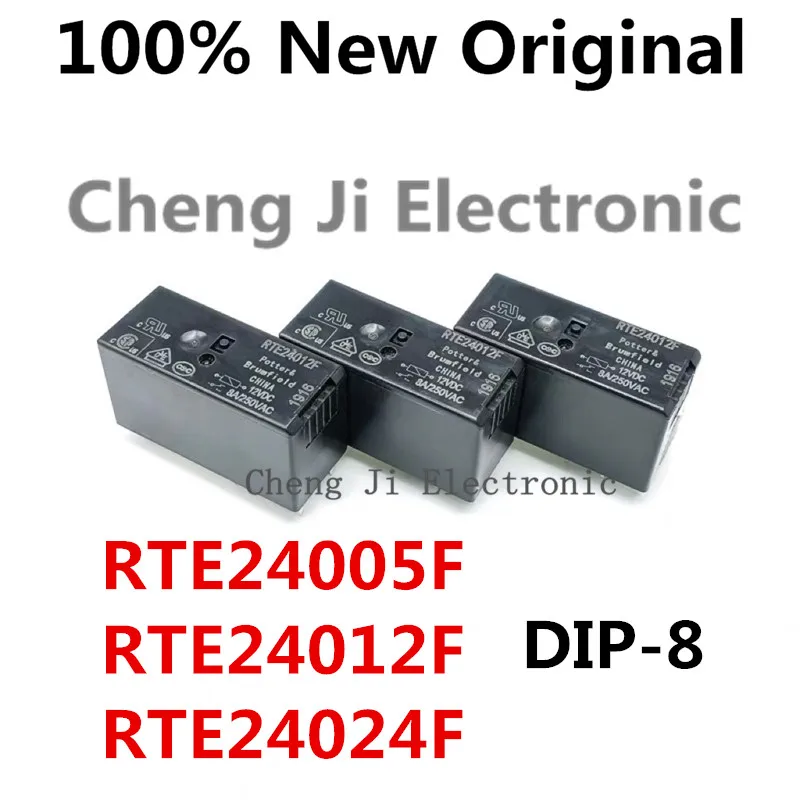 

5-10PCS/Lot RTE24005F、RTE24012F、RTE24024F DIP-8 New original conversion type power relay