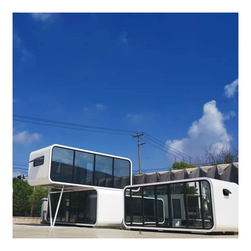 Customizes Prefab Insulation Apple Capsule House catering Hotel luxury mobile for sale