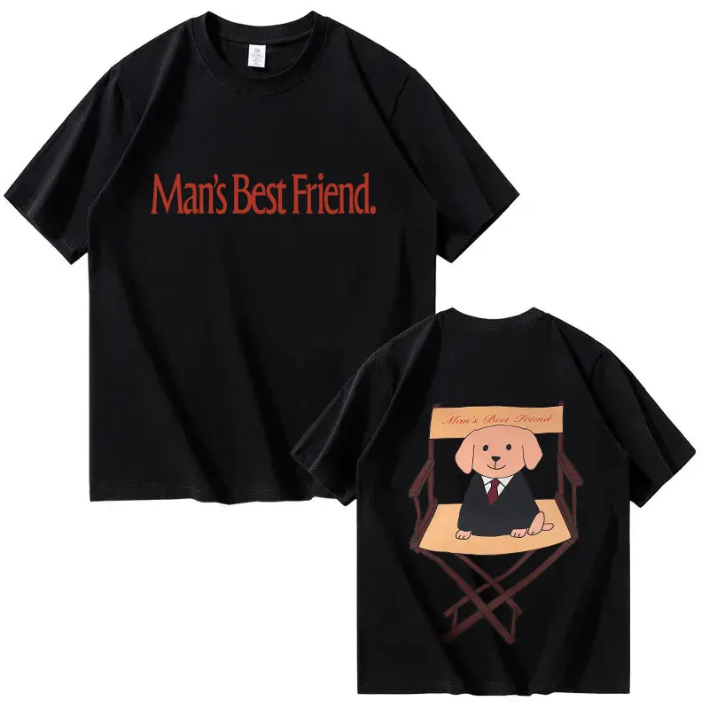 

Singer Sabrina Carpenter Album Mans Best Friend 2025 Y2K T Shirt Mens Women High Quality Aesthetic Fashion Tshirts Tide Clothes