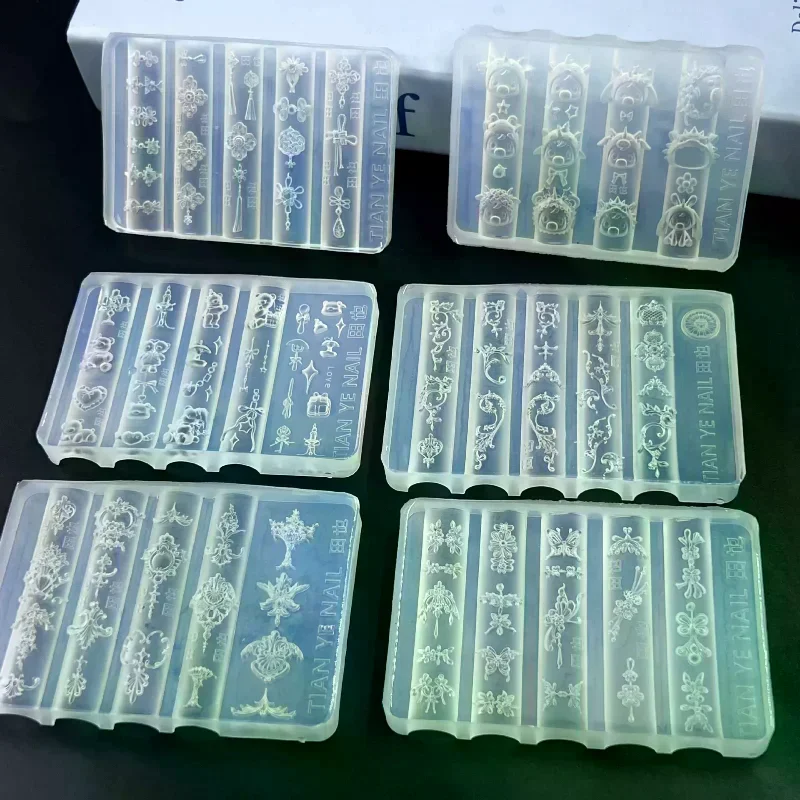 Moule à ongles en silicone mot - Art Craft Template avis et prix
