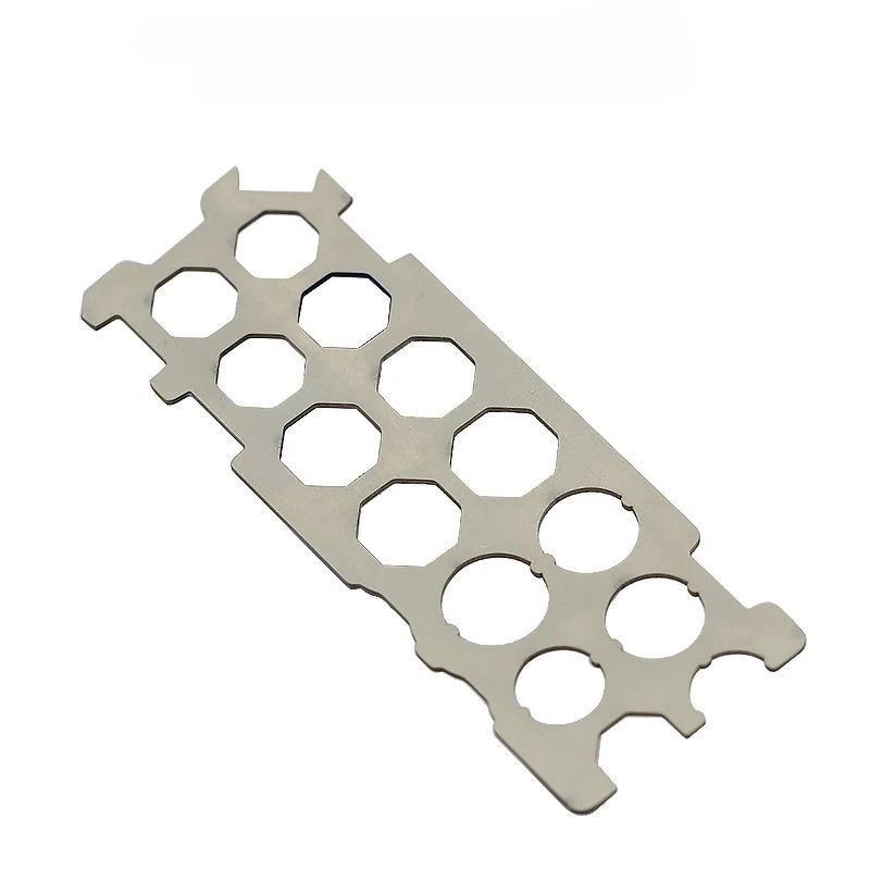 Dental High Speed Handpiece Repair Storage Plate Stainless Steel Multi-hole Metal Sheet for NSK Dental Turbine Maintenance Tool
