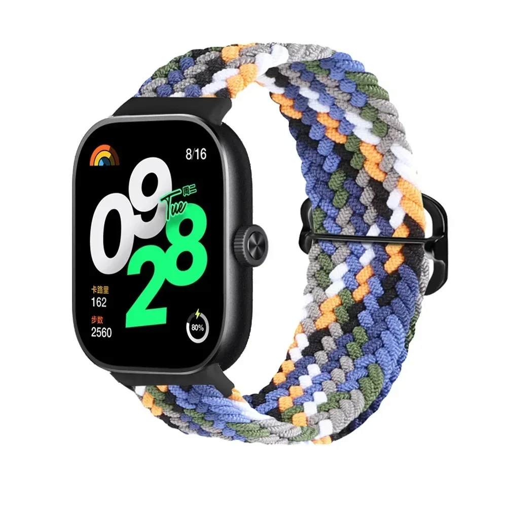 Nylon Loop Strap for Xiaomi Redmi Watch 4 Band Comfortable Breathable Wristband for Xiaomi Mi Band 8 Pro Belt Strap Accessories