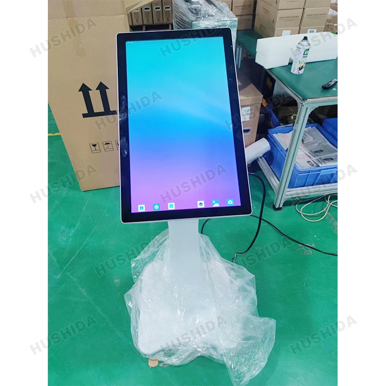 New Design Video Play Pcap 21.5 Inch Horizontal Touch Kiosk Infokiosk Digital Touch Screen Kiosk 2K