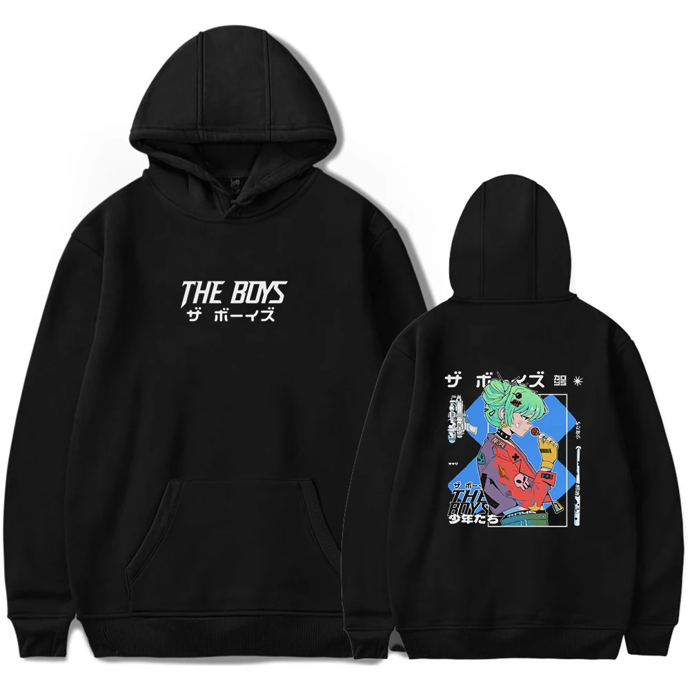 

The Boys Merch Hoodie Men Hip Hop Punk Y2k SUCKER PUNCH Sweatshirt Pullovers Harajuku Casual