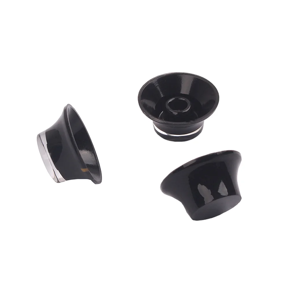 3PCS/Set Guitar Volume Tone Control Knobs Electric Guitar Knob Volume Tone Knob Top Hat Electric Guitar Parts Musical Instrument