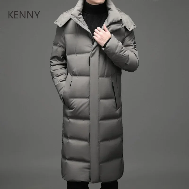 Men Long Padded Down Jacket Duck Down Padding Male Winter Brand Man Jackets Men's Clothing Coats for Men Casual Man Sack