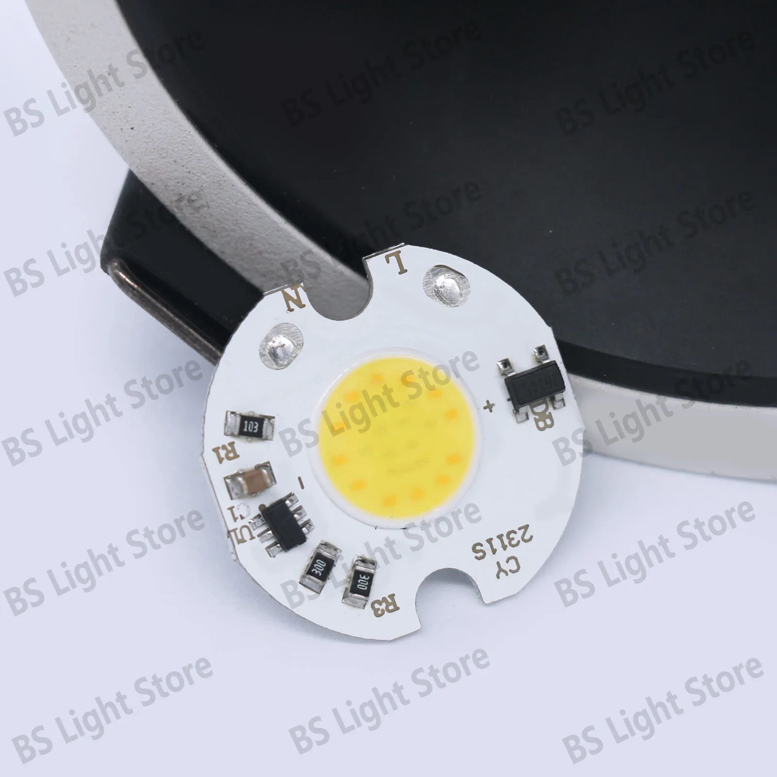10 قطعة LED COB حبة 220 فولت أبيض دافئ مزدوج اللون رقاقة 3 واط Ra80 CSP رقاقة الأضواء الخطي لمبة الكاشف مصدر الضوء الملحقات #3
