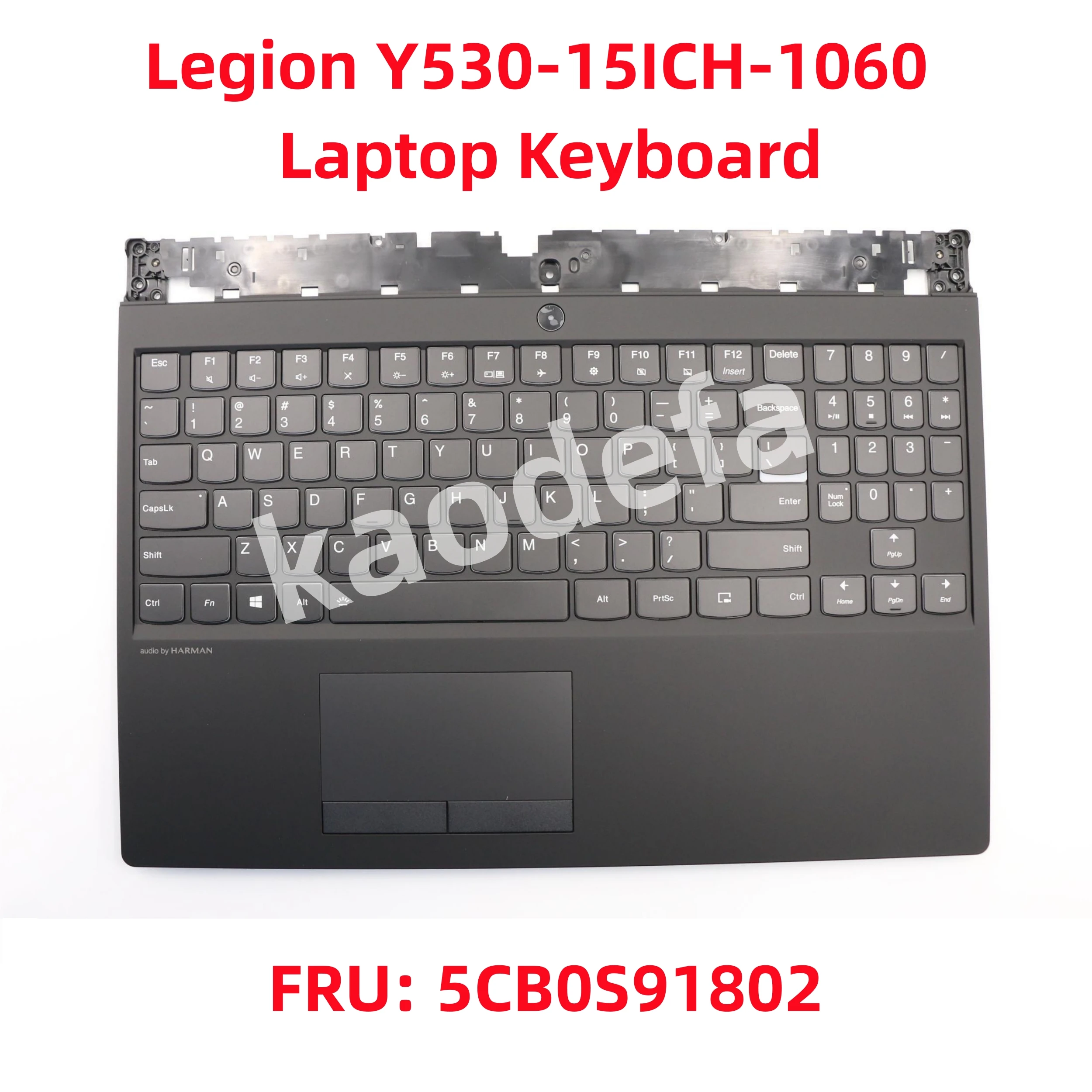 For Lenovo Legion Y530-15ICH-1060 Laptop Keyboard FRU: 5CB0S91802